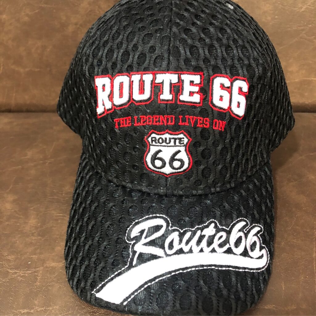 Cap Rt Cap - Rt 66 Black mesh | Hi-Way Cafe | Family Style Restaurant on Route 66